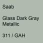 Preview: Saab, Glass Dark Gray Metallic, 311 / GAH.